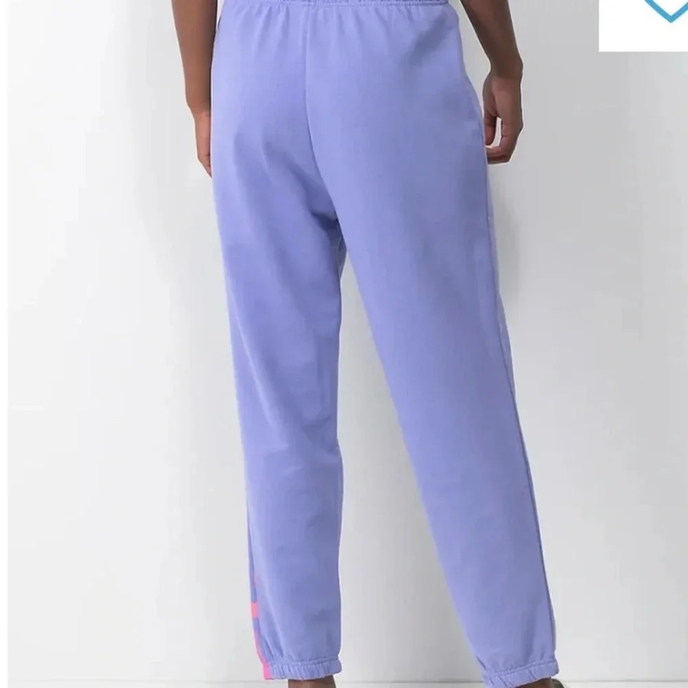NGOrder Jogger Sweatpants Purple Pink Graphic Speed Demon Racing Street Sz Large - Picture 3 of 14
